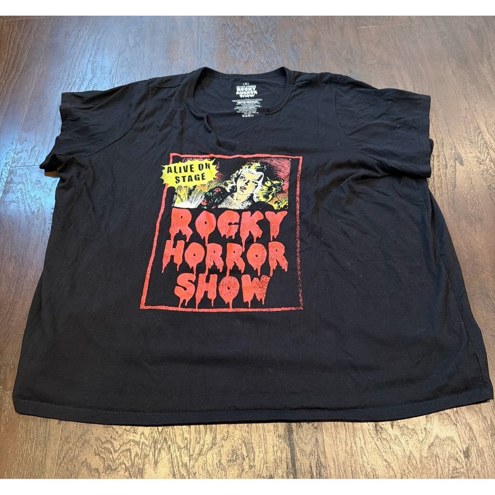 Rocky Horror Classic Fit Cotton Notch Neck‎ Tee